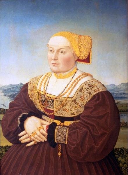 Conrad Faber von Kreuznach Portrait of Anne von Glauburg, born Knoblauch France oil painting art